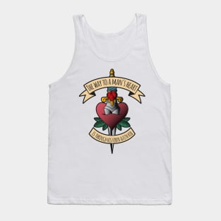 Pen and paper old school tattoo Tank Top